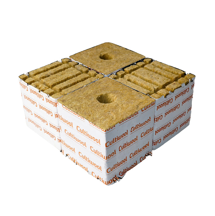 Roca wool taco 75 x 75 x 65 mm cultiwool