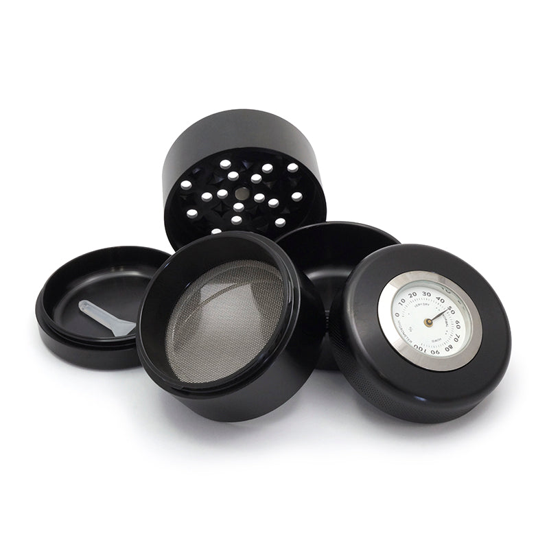Grinder 5 Partes con Higrómetro
