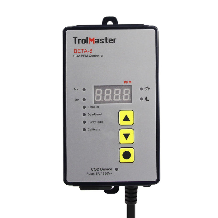 (BETA-8) Controlador digital co2 ppm para regulador y generador TROLMASTER