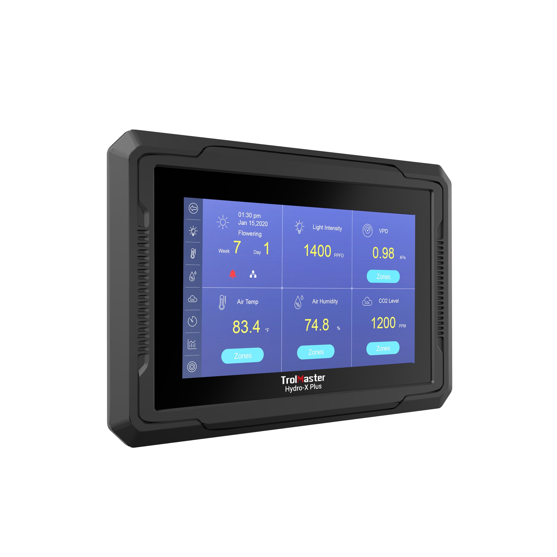 Hydro-x plus controller with 4 in 1 sensor (HCS-3) TROLMASTER - Controller | Grow Industry