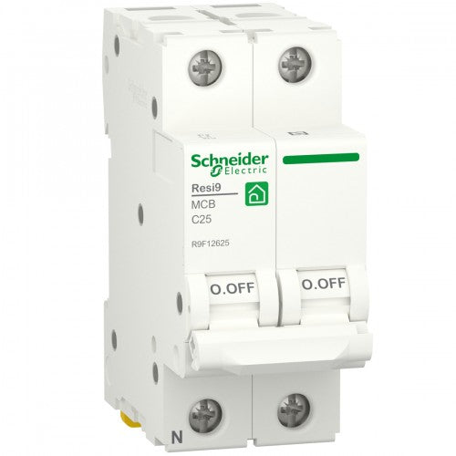 Interruptor automático Resi9 1P+N, 6kA, Curva C, SCHNEIDER - Vista 4 | Grow Industry