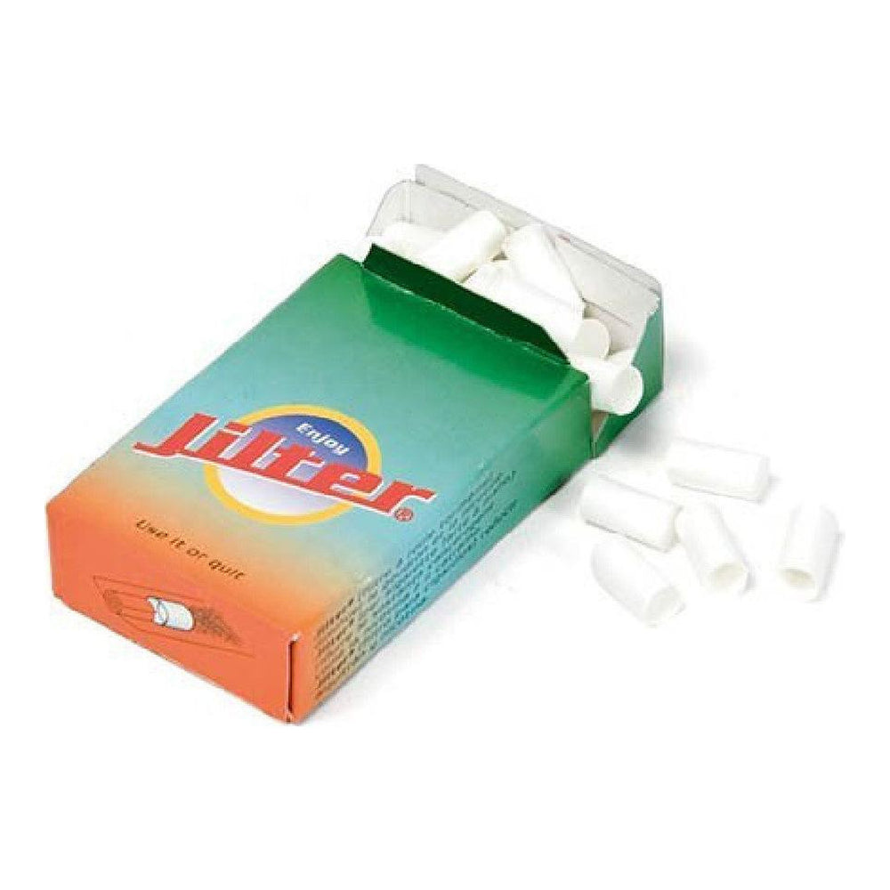 Jilter Filtros de Fumar 6mm, Filtros de carbón activado slim 6mm para cigarrillos con filtrado
