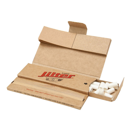 Jilter Kit Smoke Filtros de Fumar, set papel, Filtros Jilter y tips para liar