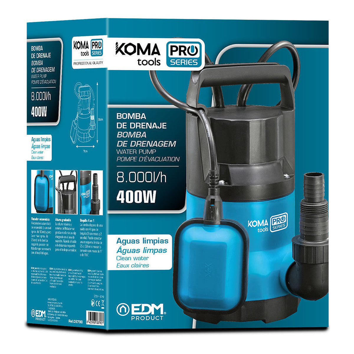Pompe à eau Koma Tools - Vue 3 | Développer l’industrie