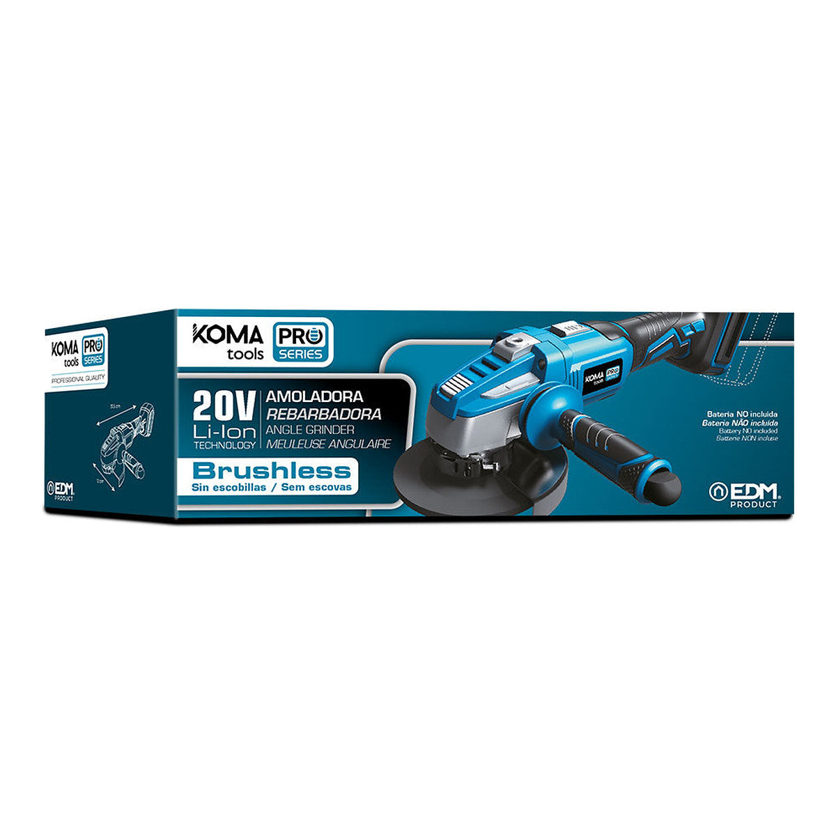 Koma Tools Amoladora 20V, vista 4