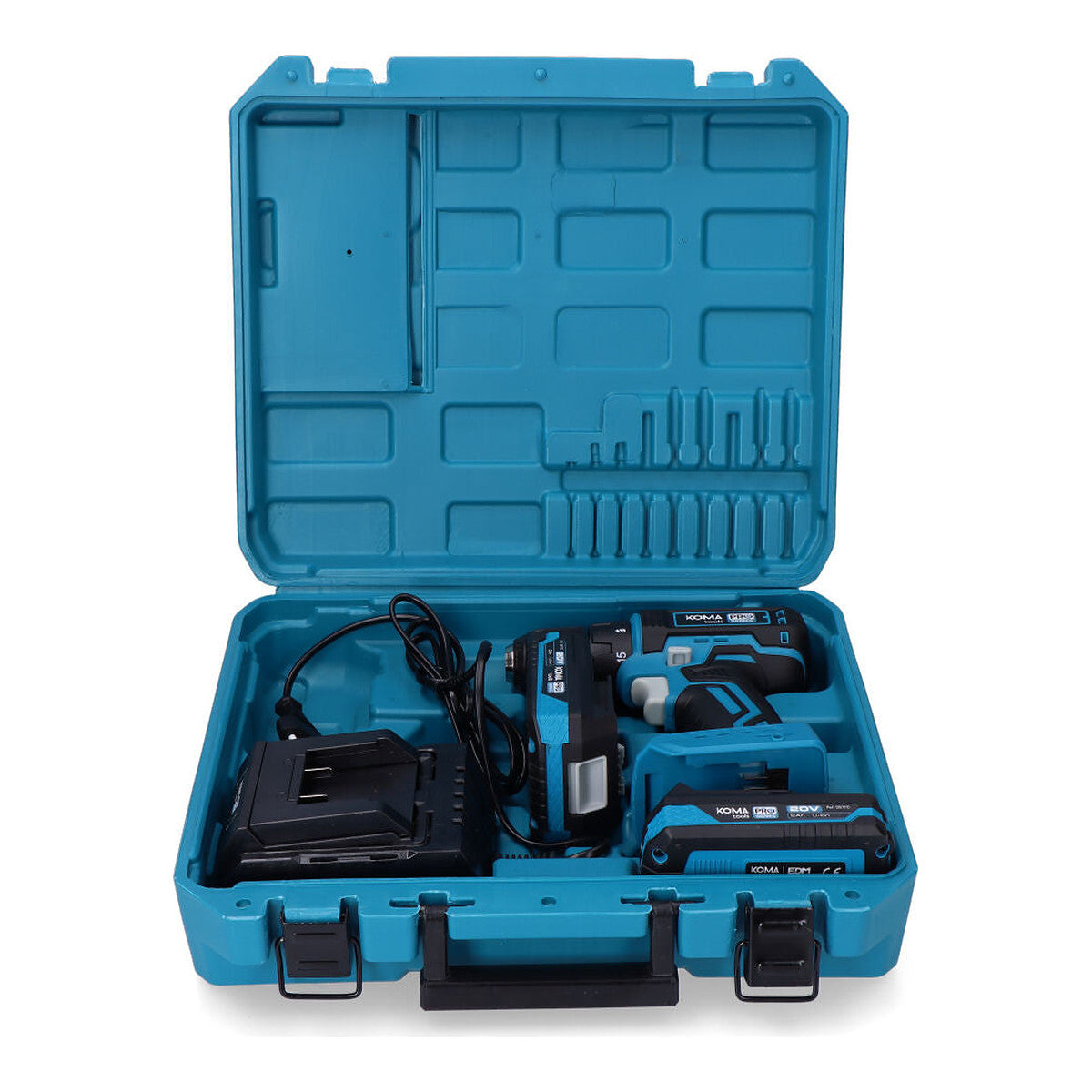KOMA TOOLS Aktentaschen-Set für bürstenlosen 20-V-Bohrer und Schraubendreher – Ansicht 4 | Wachsen Sie die Branche