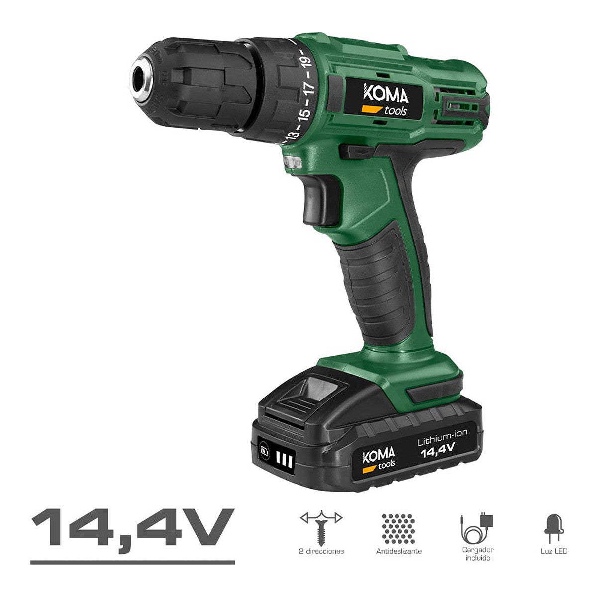 KOMA TOOLS Perceuse-visseuse sans fil 14,4 V - Outil | Développer l’industrie