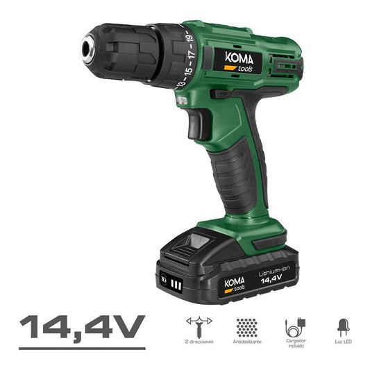 KOMA TOOLS 14.4V Cordless Drill Screwdriver - Tool | Grow Industry