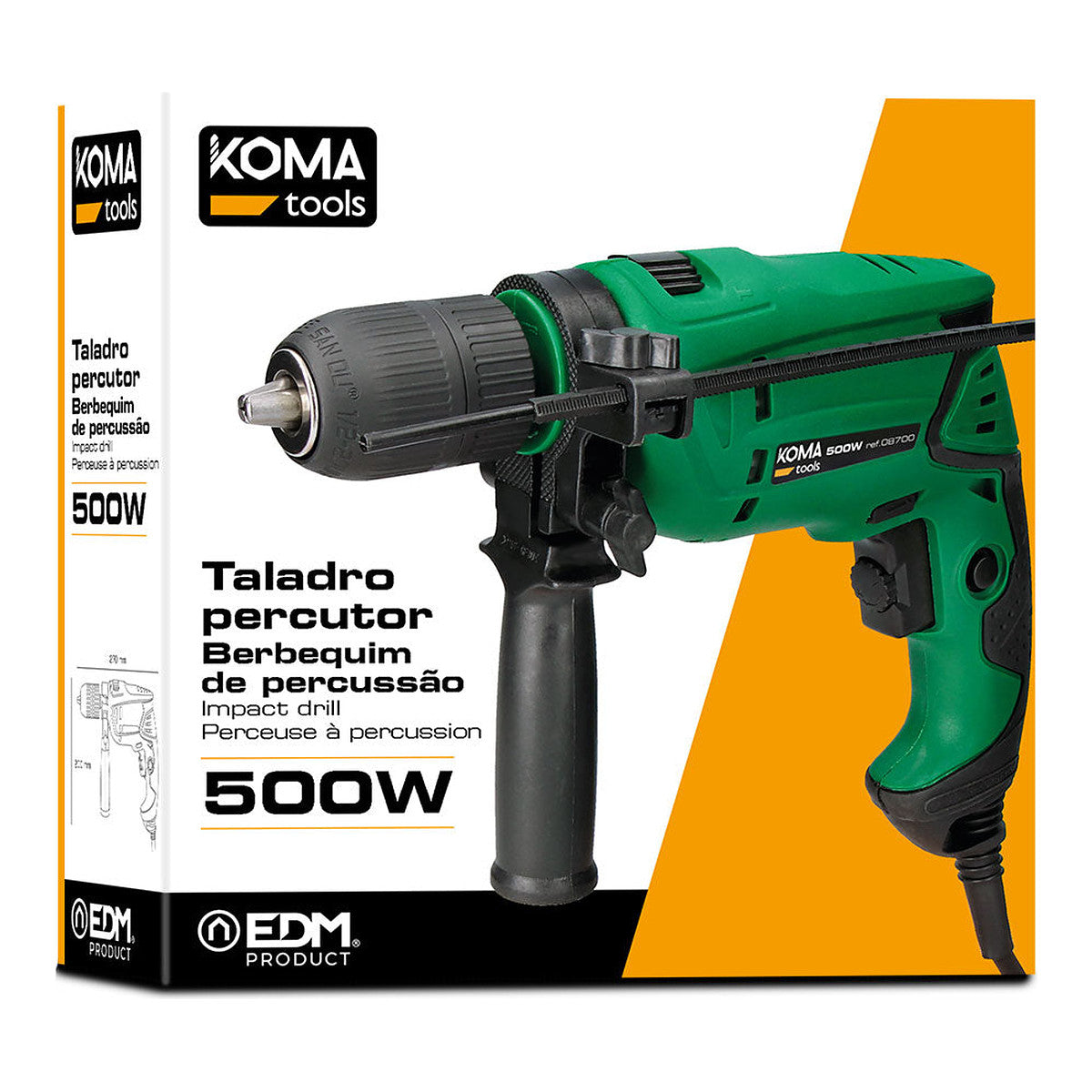 KOMA TOOLS 500W Hammer Drill - Vista 2 | Grow Industry