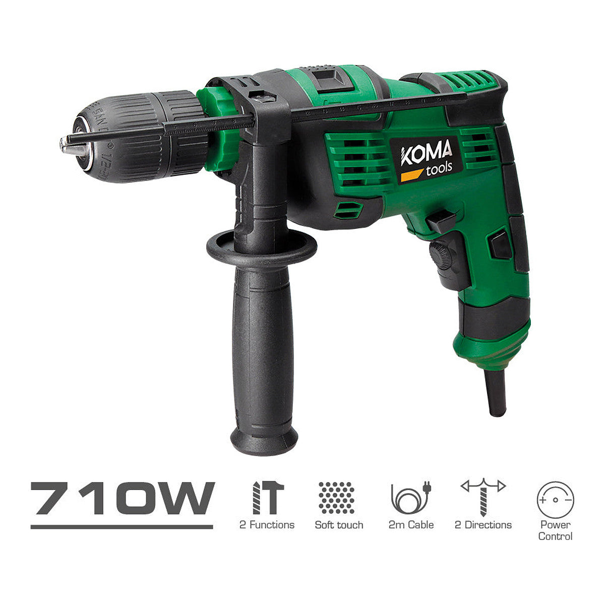 KOMA TOOLS 710W Hammer Drill - Tool | Grow Industry