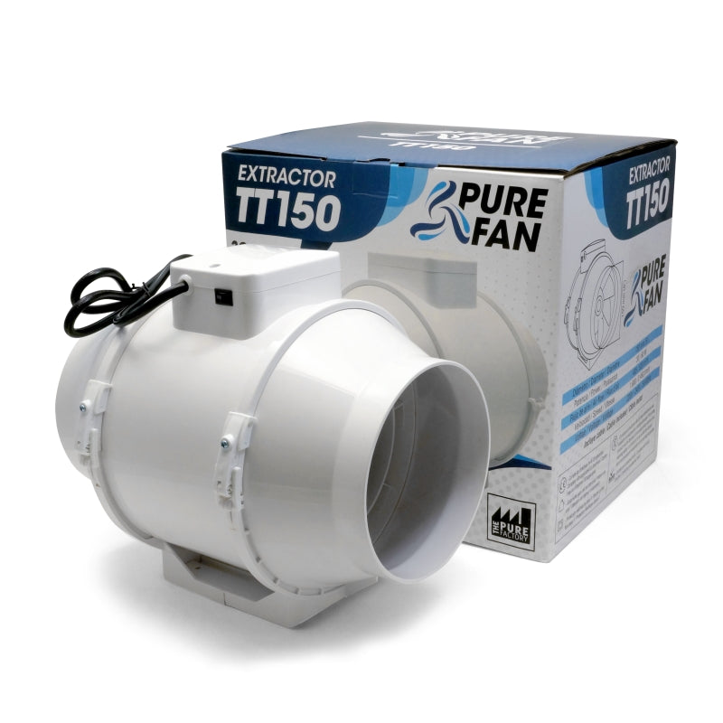 Extractor Pure Fan TT 2 Velocidades PURE FACTORY - Extractor de Aire | Grow Industry