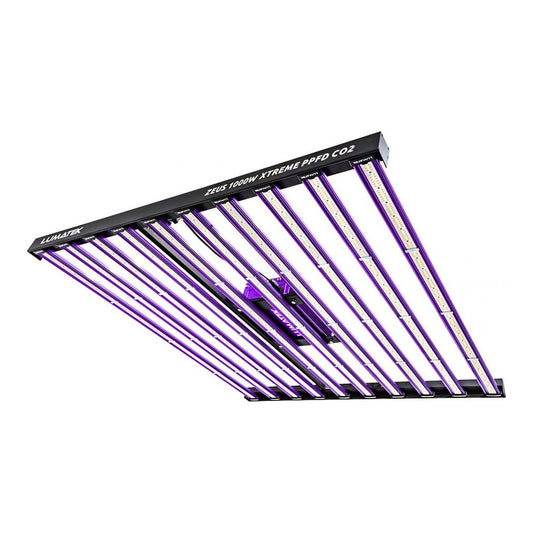 Lumatek Zeus 1000W Xtreme CO₂, sistema LED de alta intensidad para cultivo con CO₂