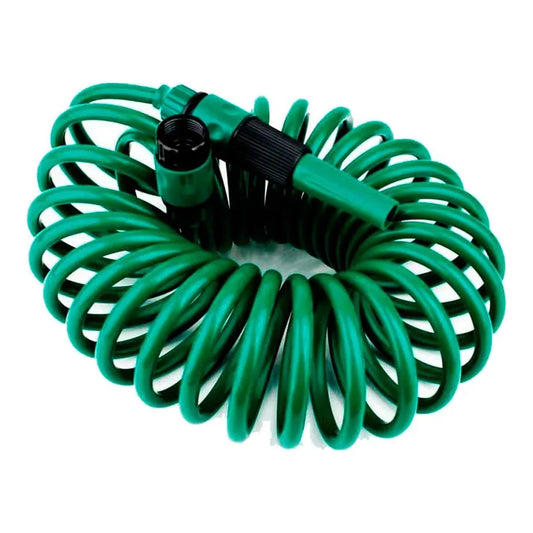 Manguera Espiral Flexible 7,5 m, Manguera extensible para riego en interior y exterior