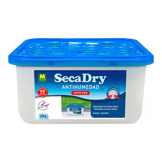 Masso Secadry Antihumedad 230g, absorbente de humedad listo para usar
