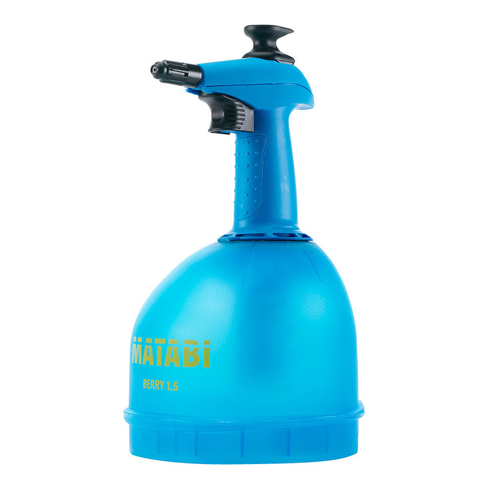 Matabi Pulverizador de Presión Berry 1,5L, Pulverizador compacto para tratamientos en cultivo
