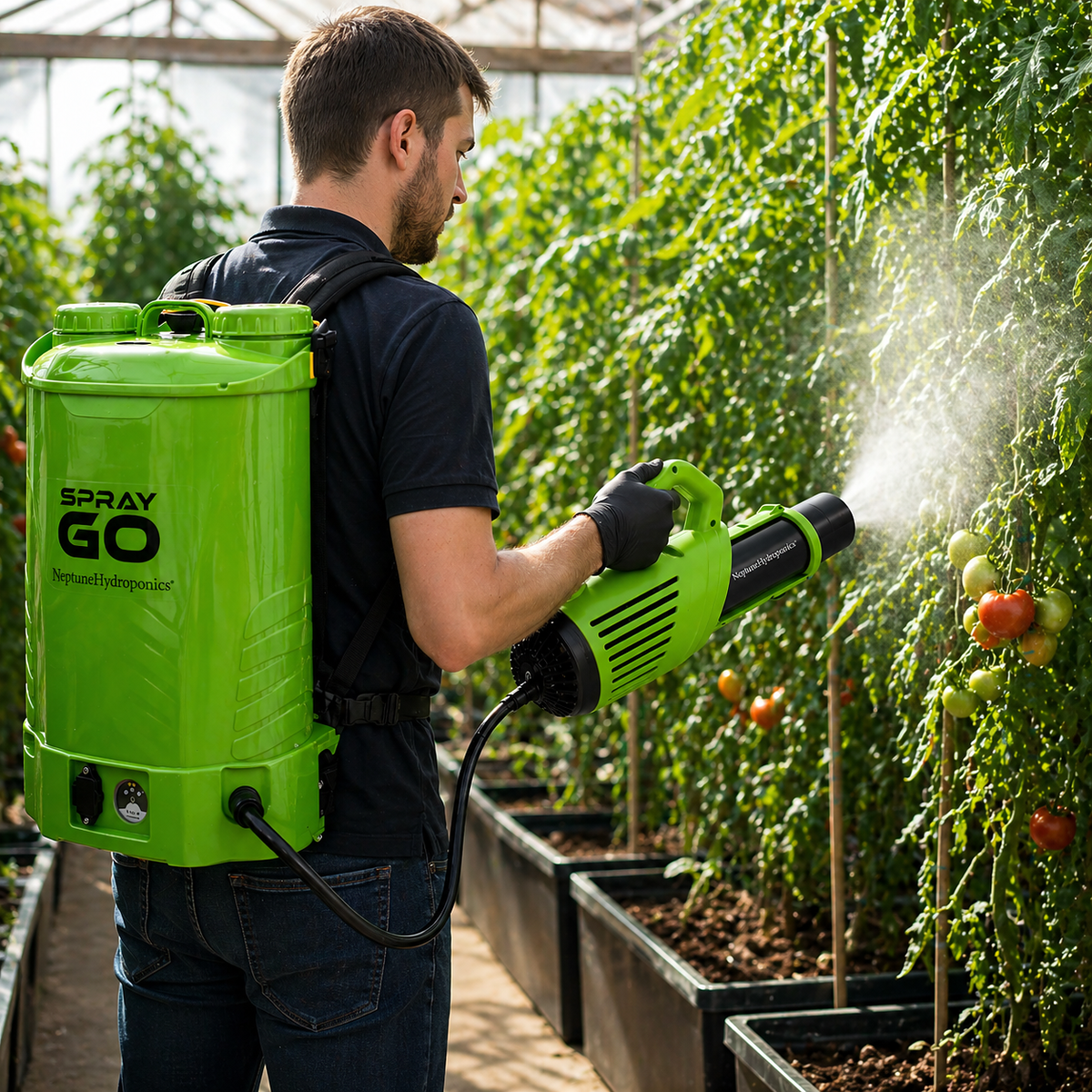 Kit de brumisation Neptune Hydroponics Go Spray - Vista 2 | Développer l’industrie