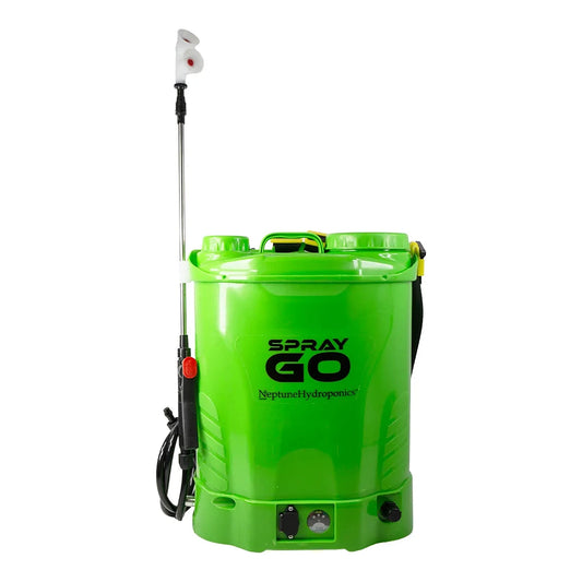 Neptune Hydroponics Pulverizador Eléctrico Spray GO 16L, mochila pulverizadora eléctrica