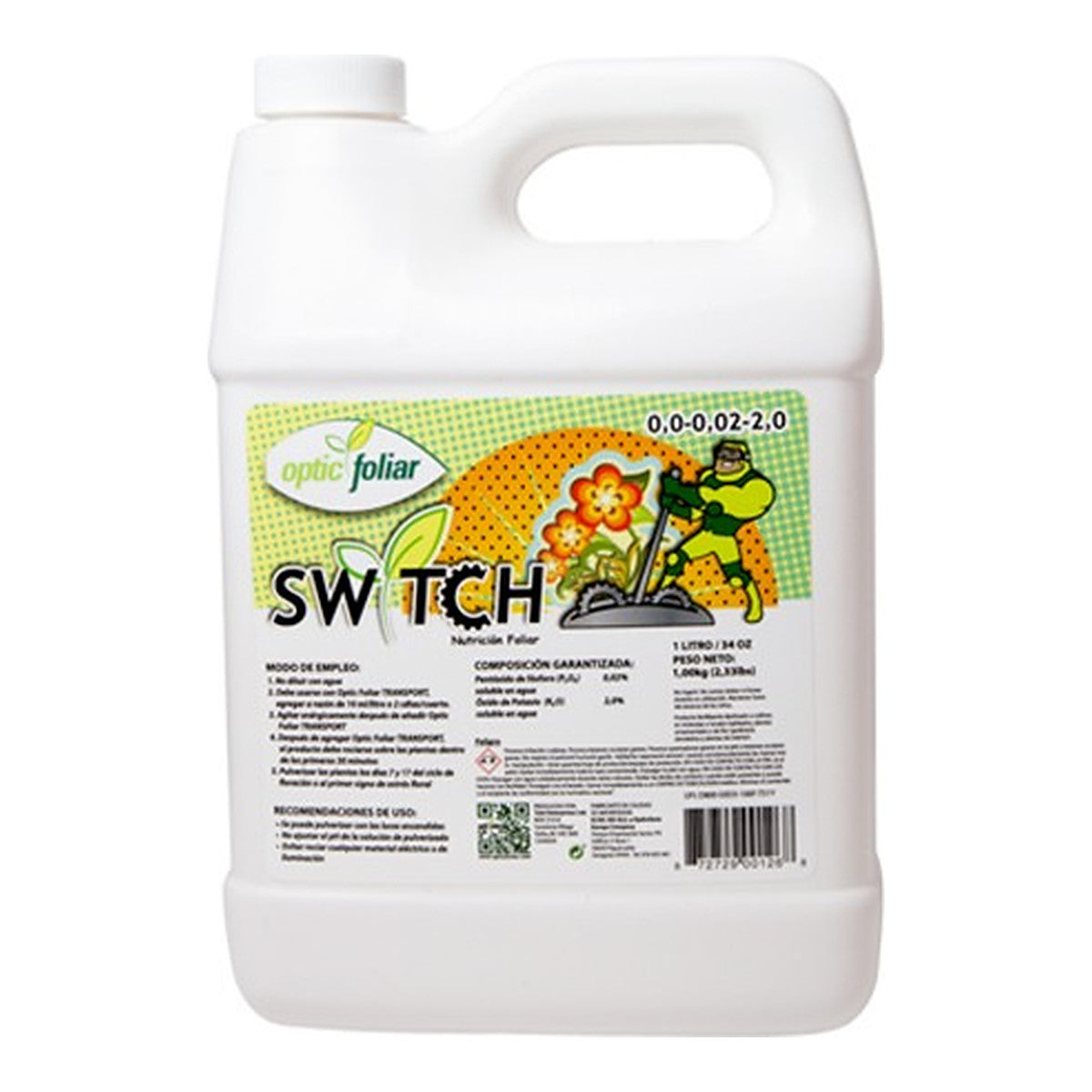 Switch OPTIC FOLIAR - Fertilizer | Grow Industry