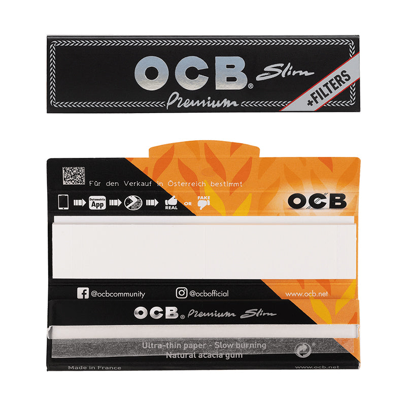 Papel de Fumar King Size Premium + Tips OCB - Vista 2 | Grow Industry