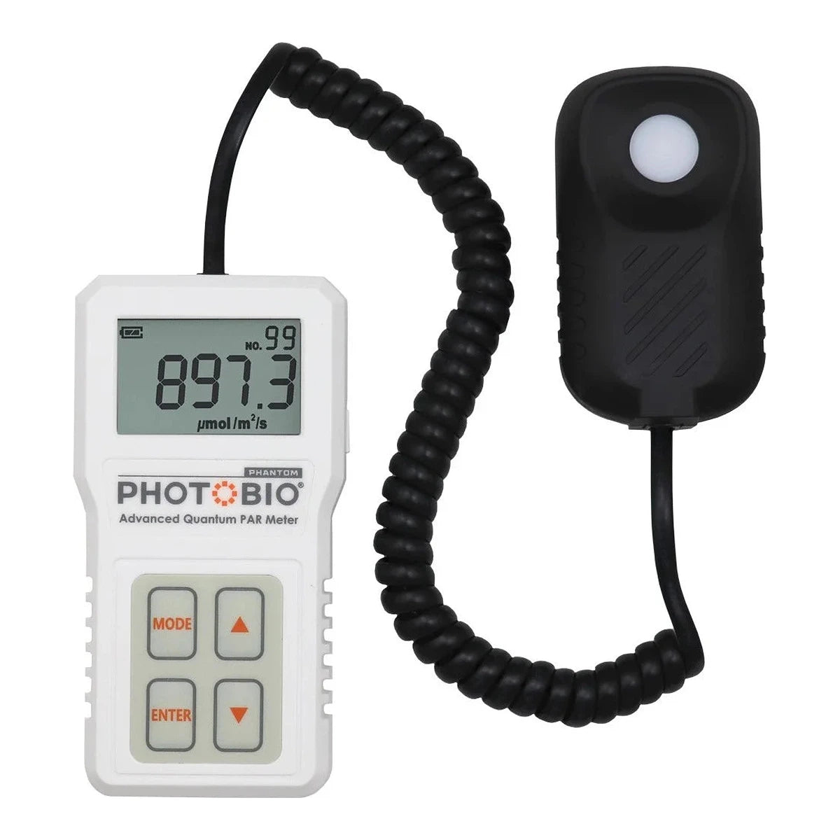 Phantom Medidor PPFD Photobio PAR Meter, Medidor PAR PPFD para medición de luz en cultivo