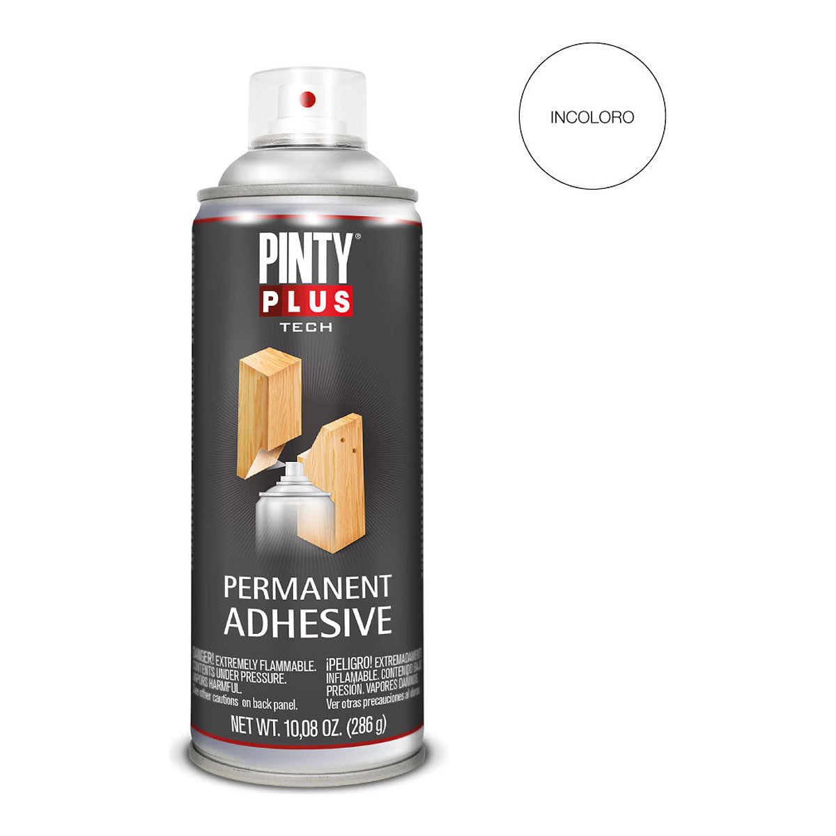 Pintyplus Tech Adhesivo Permanente en Spray 520cc, Adhesivo en Spray para instalación en cultivo