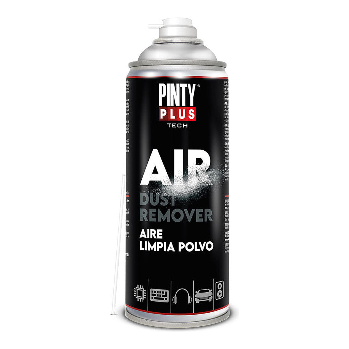 Pintyplus Tech Aire Limpia Polvo en Spray 520cc, Spray limpiador de Polvo para equipos de cultivo