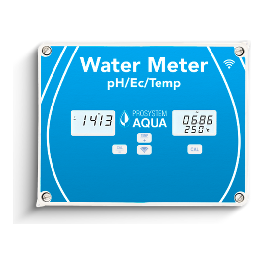 ProSystem Aqua Water Meter pH EC Temp WiFi, medidor de agua pH EC y temperatura con WiFi