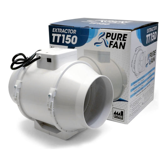 Pure Fan TT Extractor 2 Geschwindigkeiten PURE FACTORY - Luftabsauger | Wachsen Sie die Branche