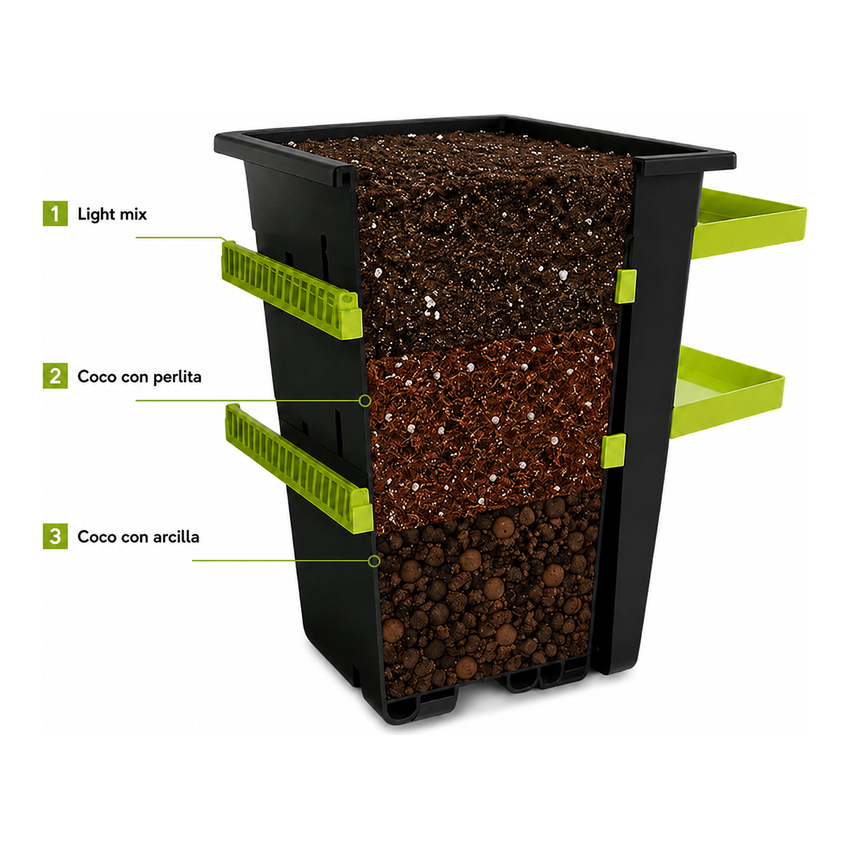 Re-plant Maceta de Cultivo Inteligente, vista 2