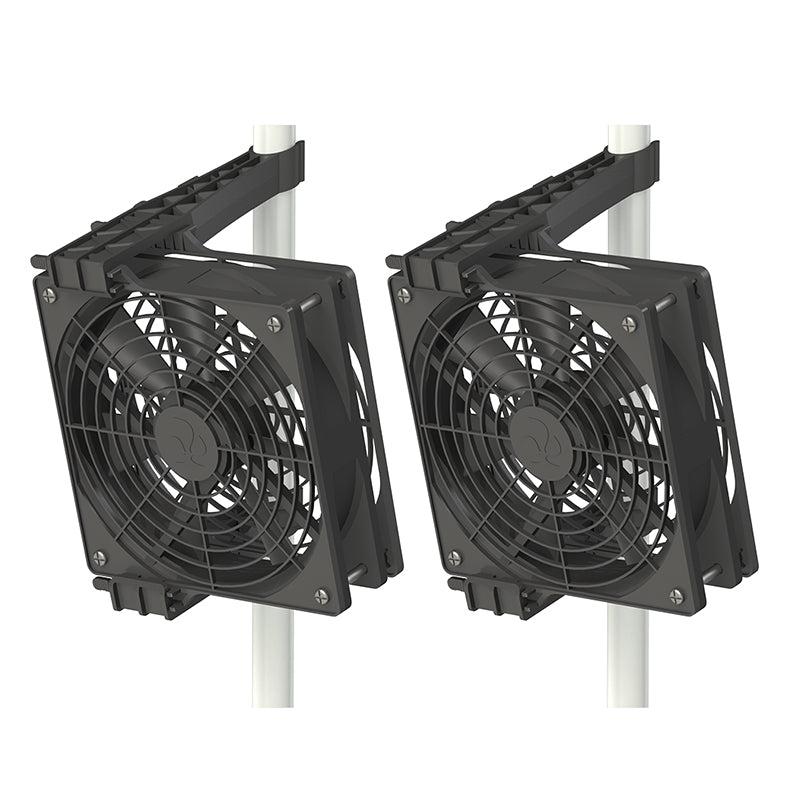 Secret Jardin Monkey Fan MF2x120, ventilador oscilante de clip de 120 mm