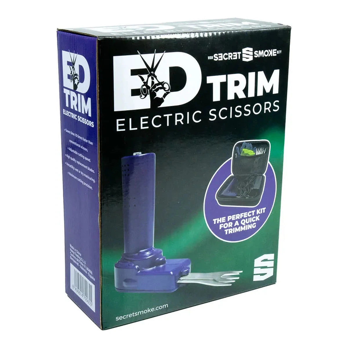 Ciseaux électriques ED TRIM Secret Smoke - Vue 2 | Développer l’industrie