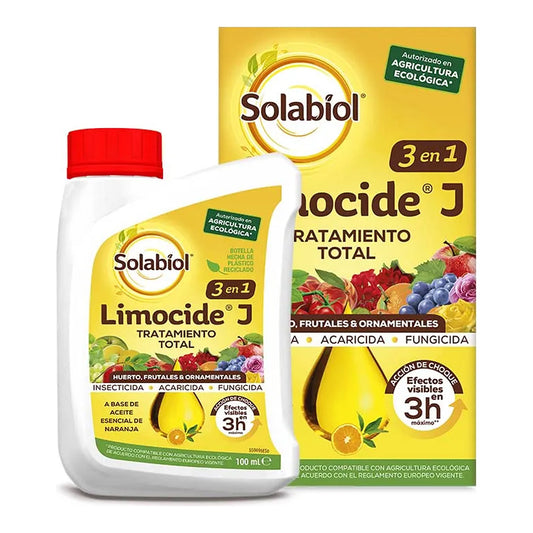 Solabiol Limocide Insecticida Triple Acción 100 ml, insecticida de triple acción contra plagas
