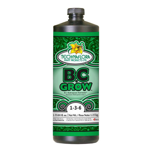 Technaflora B.C. Grow, fertilizante base para crecimiento vegetativo en cultivo