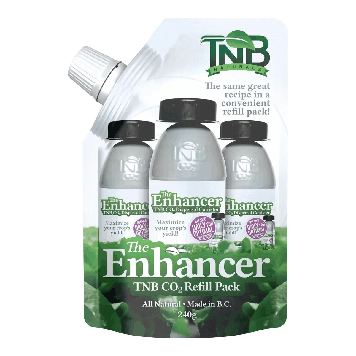 TNB Naturals Enhancer Refill Pack, recarga de levadura para the Enhancer, 2 semanas de CO2
