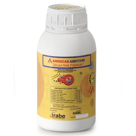 Trabe Delka Nine Premium, bioestimulador mineral de floración, aroma y sabor