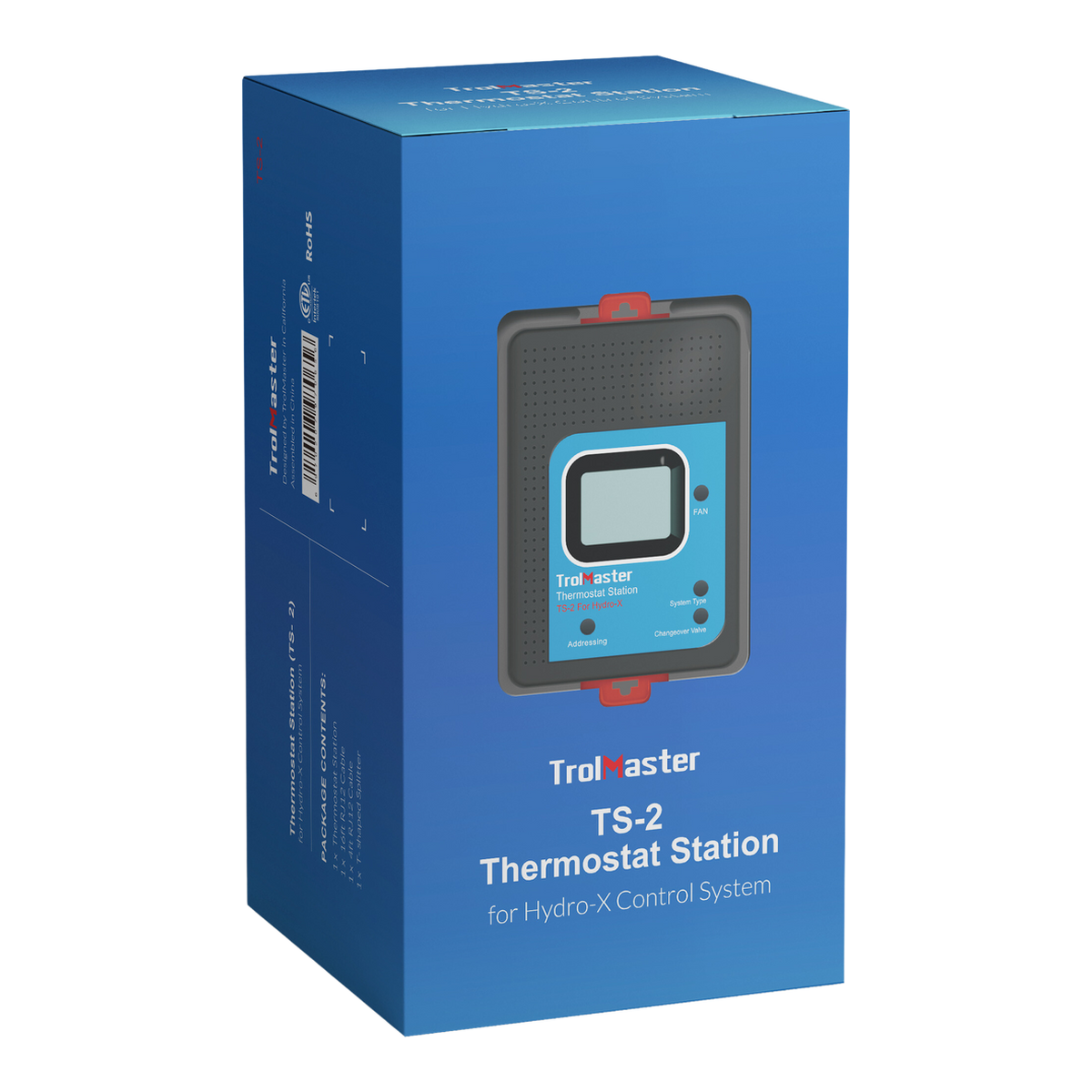 Trolmaster TS-2 Thermostat Station 2, vista 2