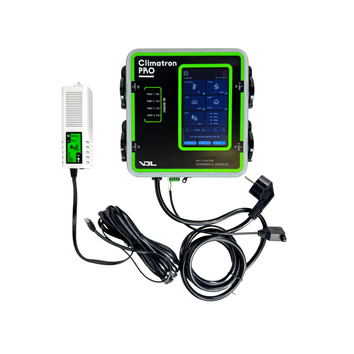 VDL Climatron Pro controlador de clima multifunción con pantalla de 5 pulgadas
