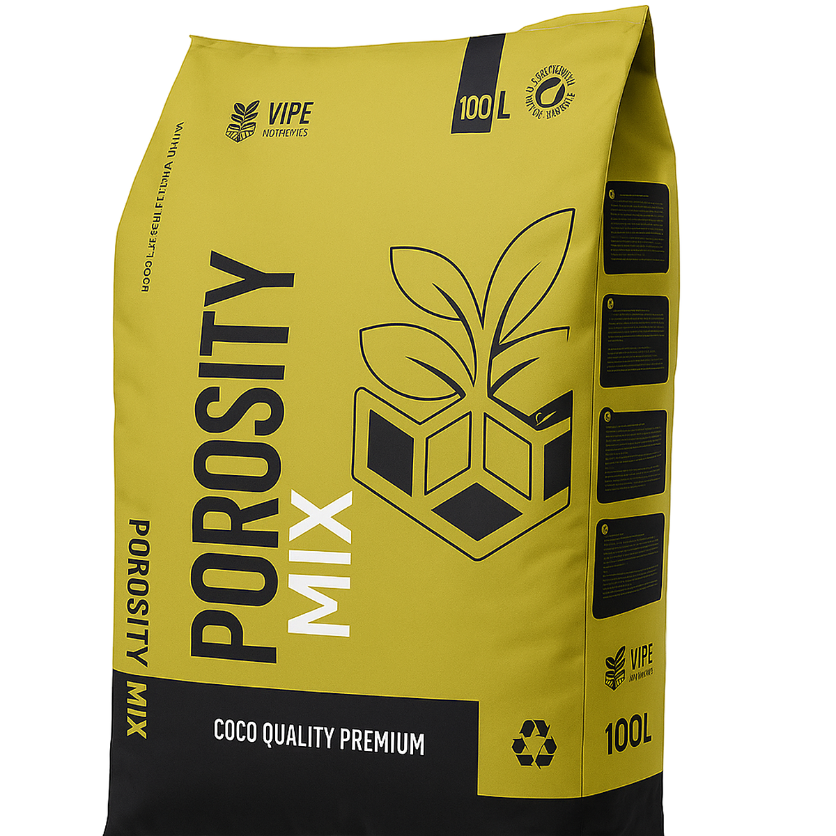 VIPE Porosity Mix 100L, sustrato con alta porosidad para cultivo en interior