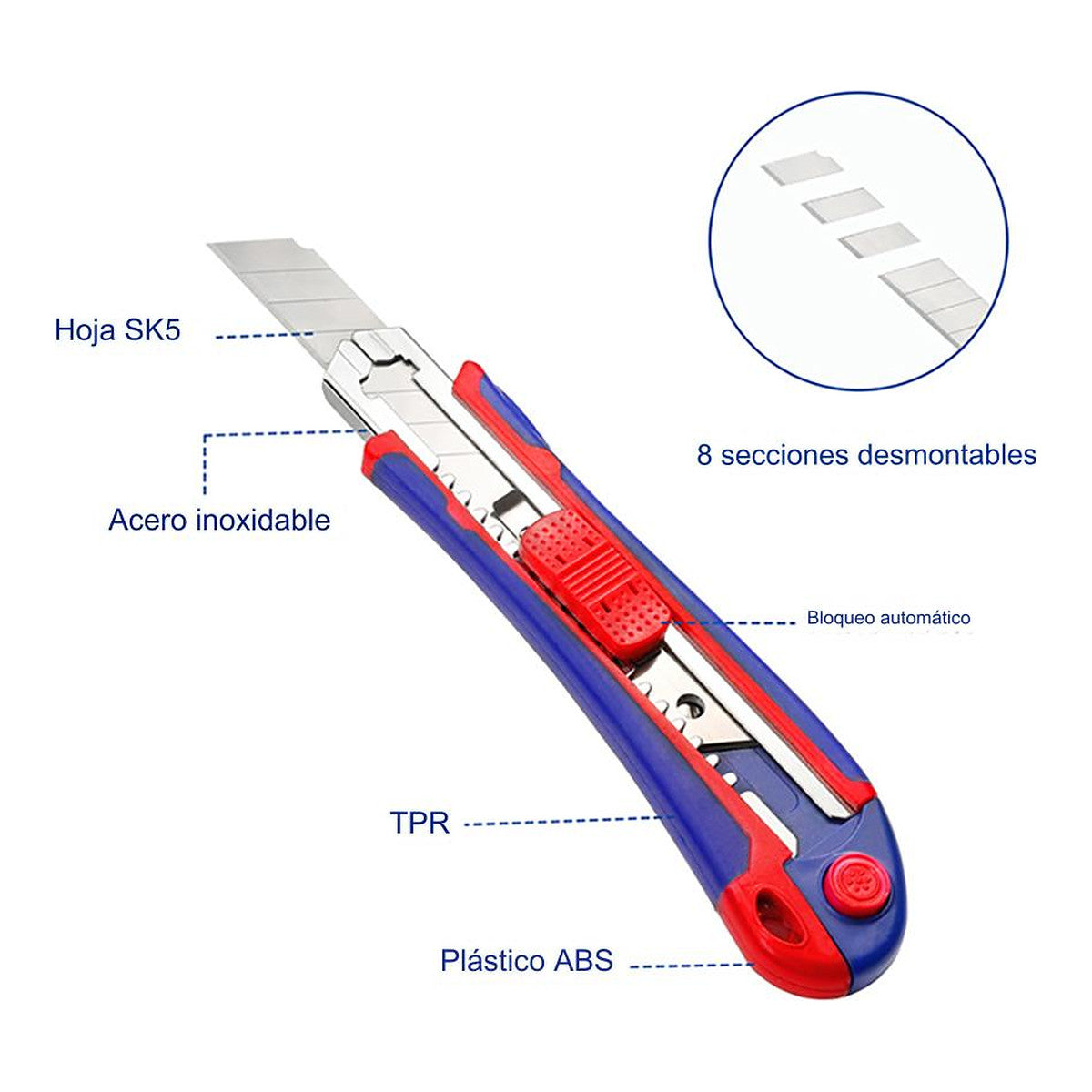 WORKPRO 18mm Automatic Loading Cutter - Vista 4 | Grow Industry