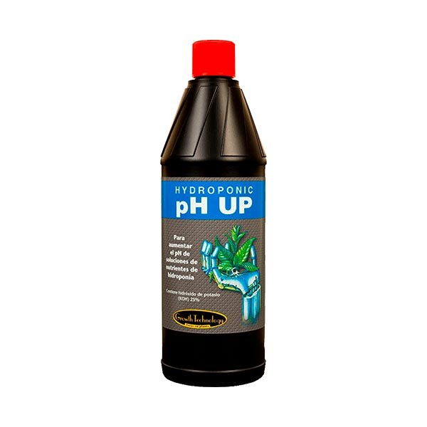 pH-Regulator Up 1L Growth Technology - GrowTarraco Distribuciones SLU