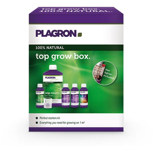 Top Grow Box 100 % natürlich von Plagron - GrowTarraco Distribuciones SLU