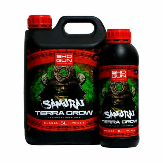 Samurai Terra Grow de Shogun - Fertilizante | Grow Industry