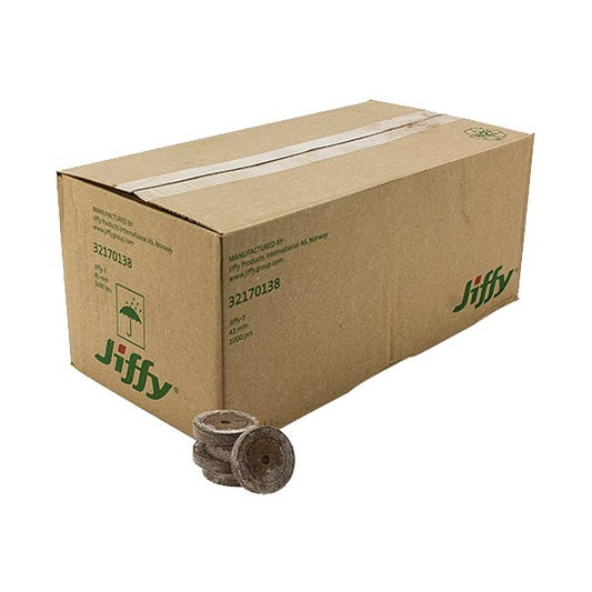 Jiffy Pressed Peat Box 33mm - Substrate | Grow Industry
