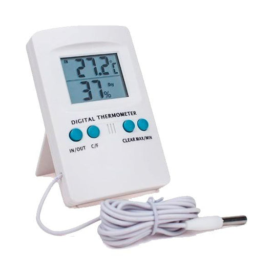 Digitales Thermo-Hygrometer mit Sonde VDL - GrowTarraco Distribuciones SLU