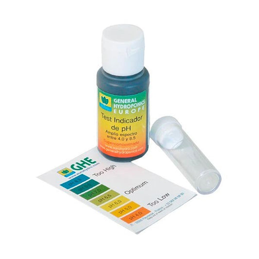 pH-Test von GHE - GrowTarraco Distribuciones SLU