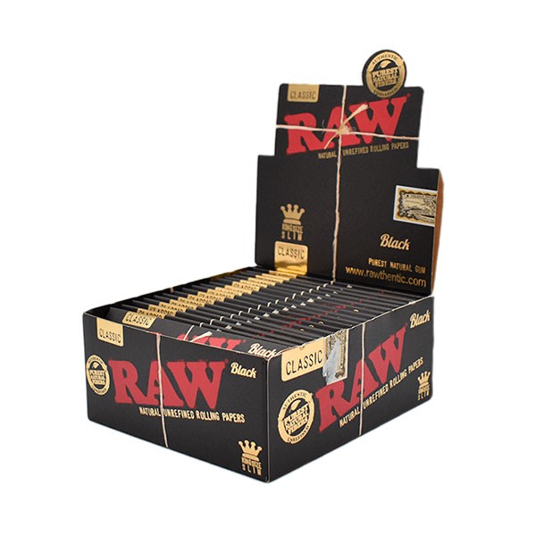 Papel de Fumar Black King Size RAW - Vista 3 | Grow Industry