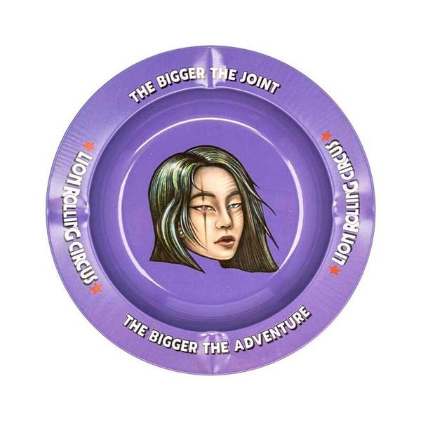 Lion Rolling Circus Ashtray - View 3 | Grow Industry