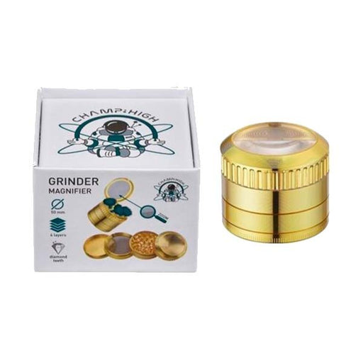 Grinder Metálico Champ High Magnifier Zoom - GROW 1NDUSTRY