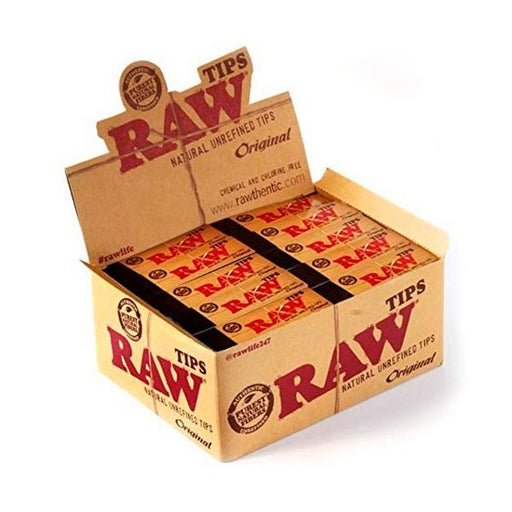 RAW Tips: Caja de Boquillas de cartón para cigarrillos