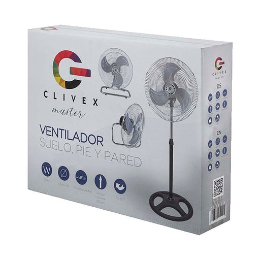 Caja del ventilador Clivex de 3 posiciones válido para ventilar salas